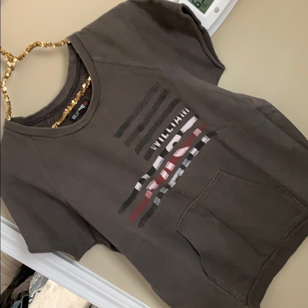 WILLIAM RAST // TARGET SHORT SLEEVED SWEATSHIRT